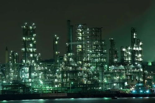 日本工业旅游之夜色工厂